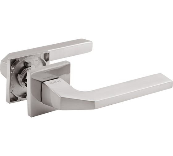 Изображение товара Дверная ручка НОРА-М Slim 143К матовый никель 19940