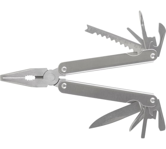 Изображение товара Нож складной КУРС лезвие нержавеющая сталь, 15 функций 10547