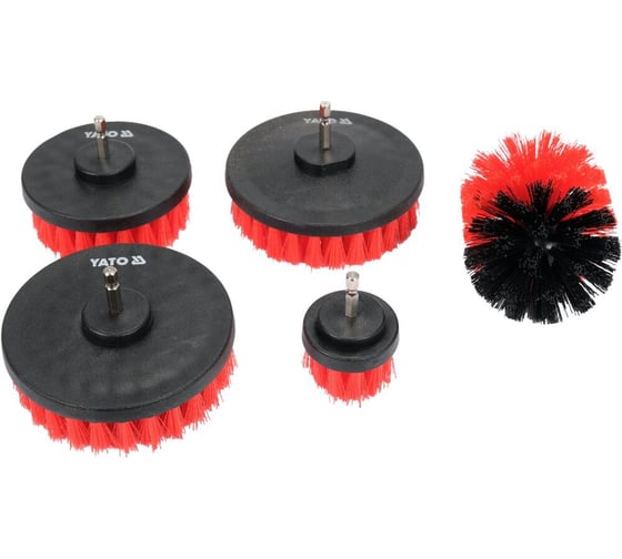 Изображение товара Набор щеток-насадок для дрели 5 шт HEX YATO YT-47777