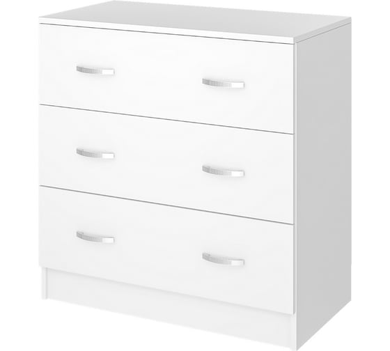 Изображение товара Комод Арника МР Ронда КМ-02 белое дерево/белое дерево 00-00137250