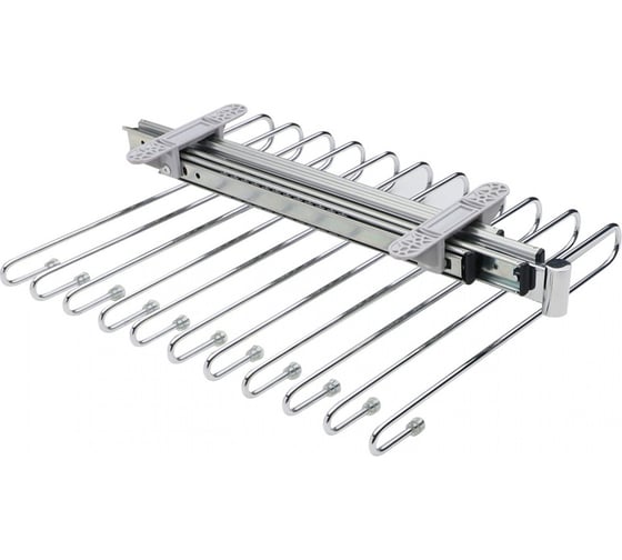 Изображение товара Выдвижная вешалка для брюк AKS верхнего крепления 39514