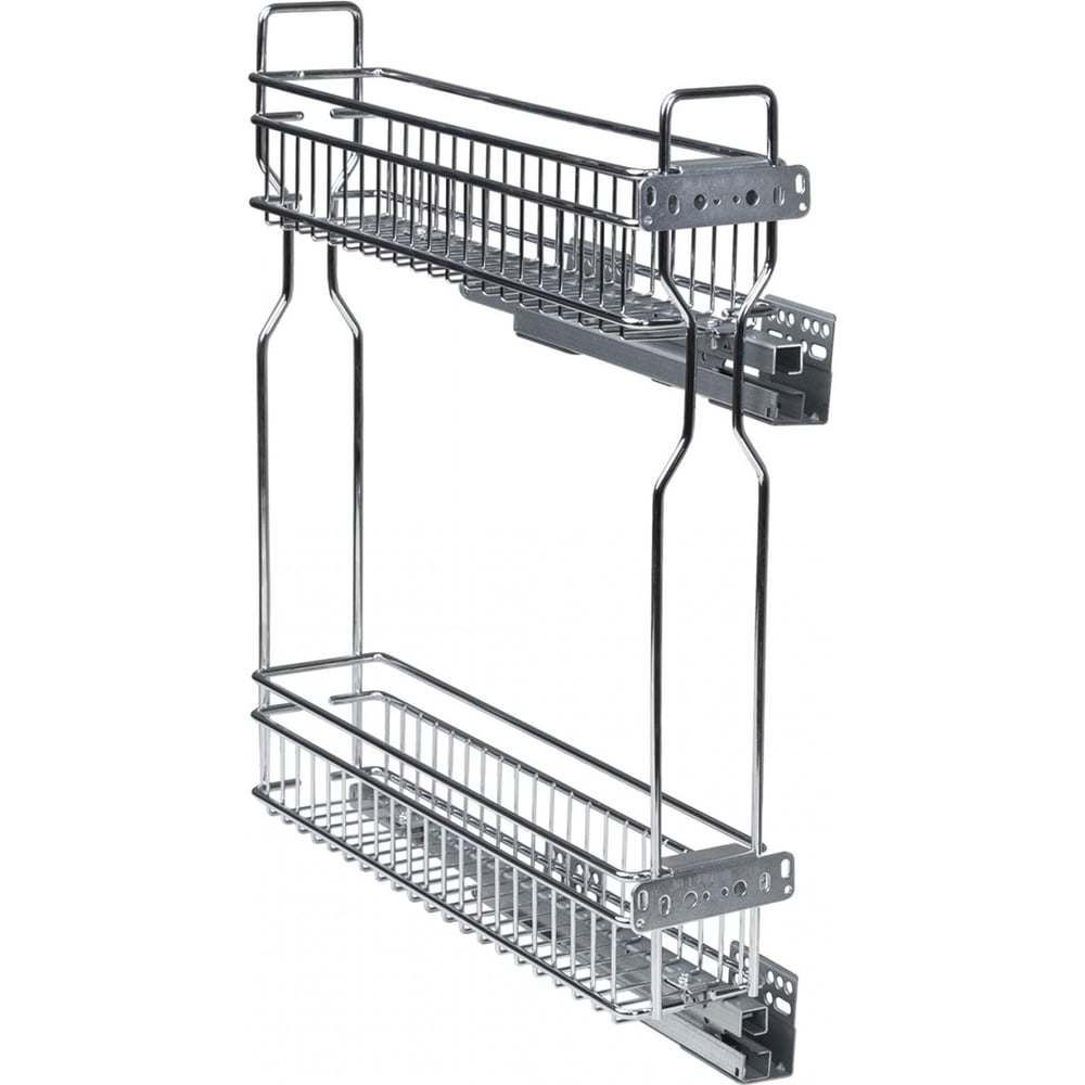 Изображение товара Карго AKS 15 хром с скрытым монтажом и плавным закрыванием