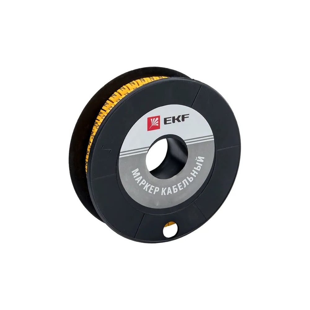 Изображение товара Маркер-кабельный EKF 2,5кв.мм 7 (к-1000ед) (ЕС-1) plc-KM-2.5-7