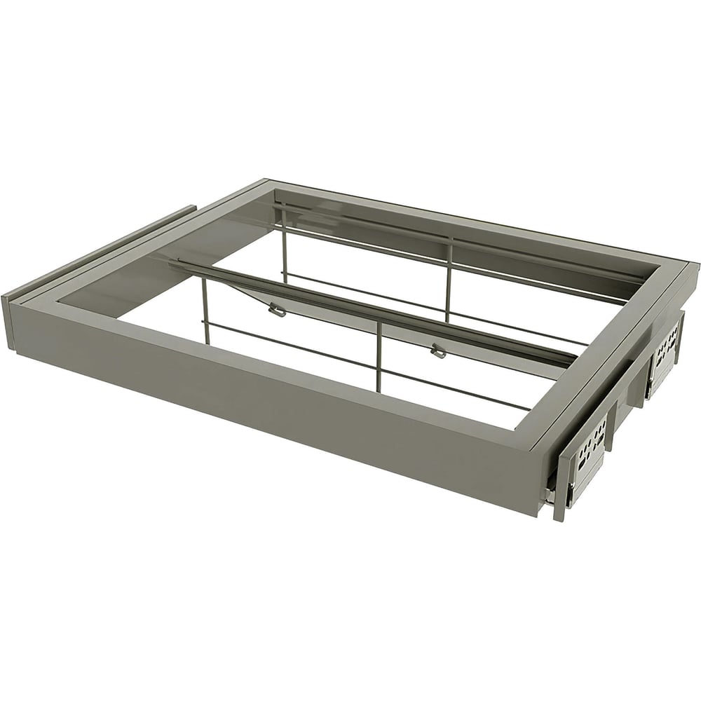 Изображение товара Выдвижная обувница Mebax 600-420, серый жемчуг, 564х420х160 мм