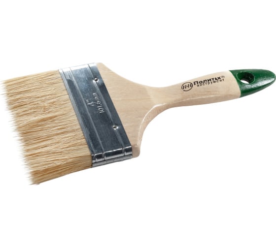 Изображение товара Кисть-флейц Политех ЕВРО светлая щетина 4", 100 мм 1503040