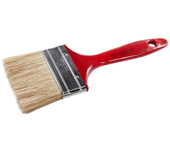 Изображение товара Кисть-флейц Политех Мастер светлая щетина 3" 75 мм 1502030