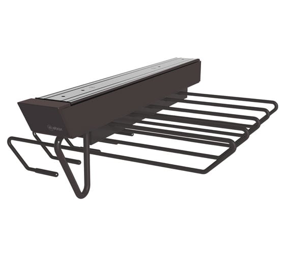 Изображение товара Выдвижная вешалка для брюк Mebax 450-145 425х145х350 мм, коричневый 00-00001114