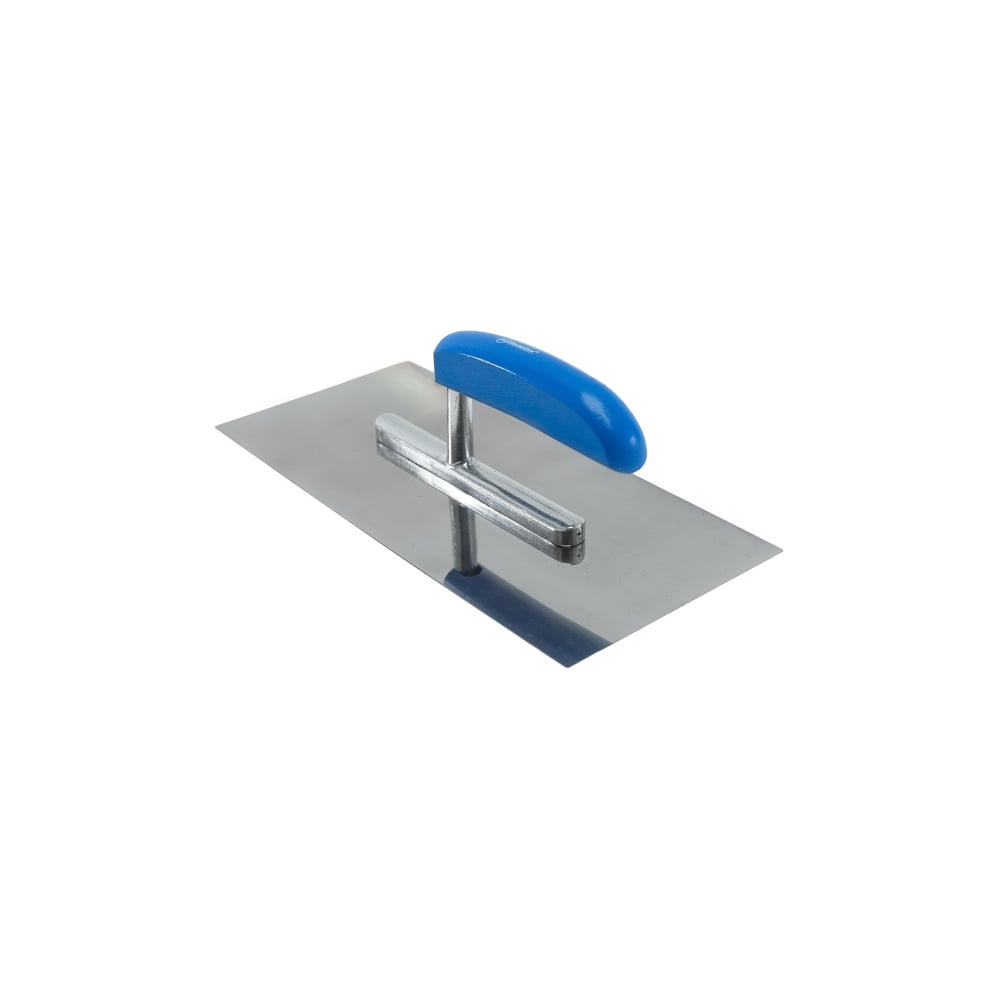 Изображение товара Гладилка Политех строительная нержавеющая сталь 13x28 см