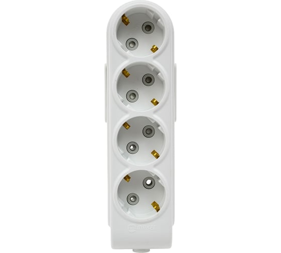 Изображение товара Колодка удлинителя Makel 4-м с заземлением защитные шторки N4210000