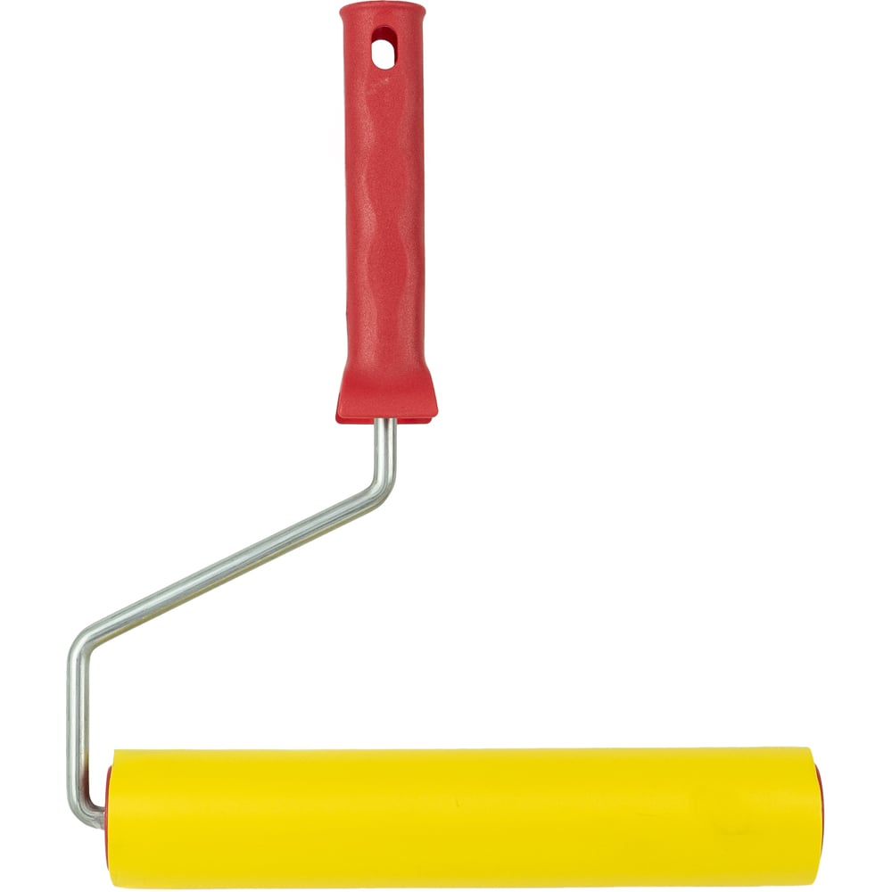 Изображение товара Валик прижимной Политех с ручкой 240 мм, полиуретан, средний размер