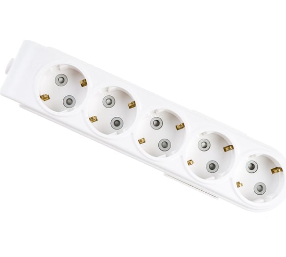 Изображение товара Колодка удлинителя Makel 5-м с заземлением защитные шторки N5210000