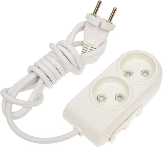 Изображение товара Удлинитель Makel 2х2м без заземления 10А защитные шторки N2010031