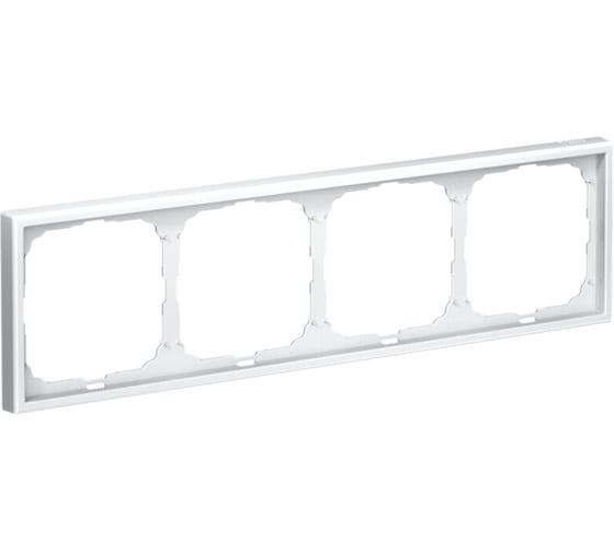 Изображение товара Рамка 4-постовая, универсальная Systeme Electric ArtGallery Лотос GAL001304