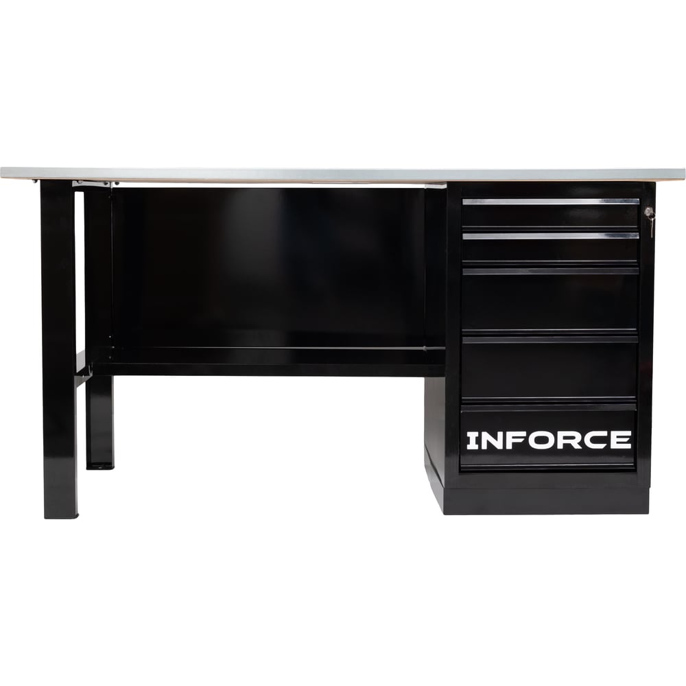 Изображение товара Профессиональный верстак с драйвером Inforce LW-2 1600х686х845 мм для мастерских