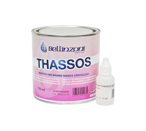 Изображение товара Полиэфирный клей Bellinzoni Thassos Solido прозрачный/густой 0,75л 004.210.6909