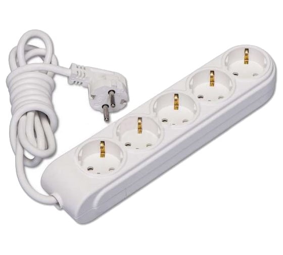 Изображение товара Удлинитель Makel 5х2м с заземлением 16А защитные шторки N5210033