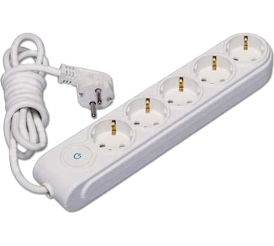 Изображение товара Удлинитель Makel 5х3м с заземлением 16А защитные шторки N5310043