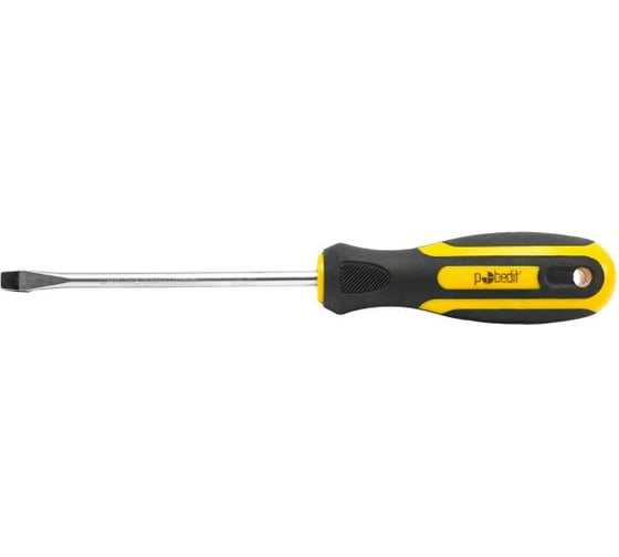 Изображение товара Отвертка шлицевая Pobedit Profi Cr-V, SL5х100 мм 2563510