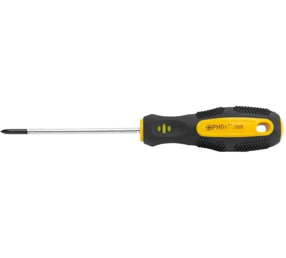 Изображение товара Отвертка крестовая Pobedit Expert Cr-V, PH0х75 мм 2561075