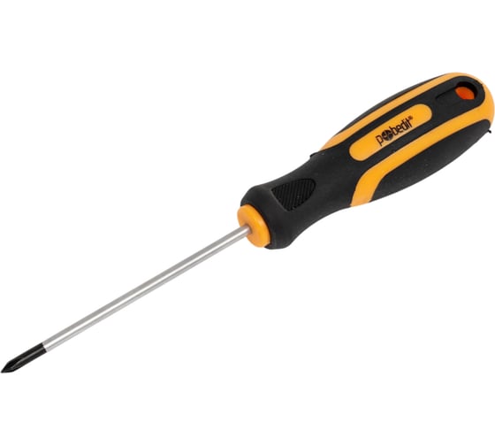 Изображение товара Отвертка крестовая Pobedit Profi Cr-V, PH0х75 мм 2563075