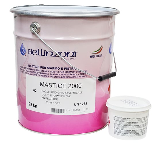 Изображение товара Полиэфирный клей Bellinzoni StrawYel Solido 02 светло-бежевый/густой 25кг 004.210.7192