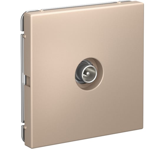 Изображение товара TV Розетка оконечная Systeme Electric ArtGallery Песочный 1DB, механизм GAL001291