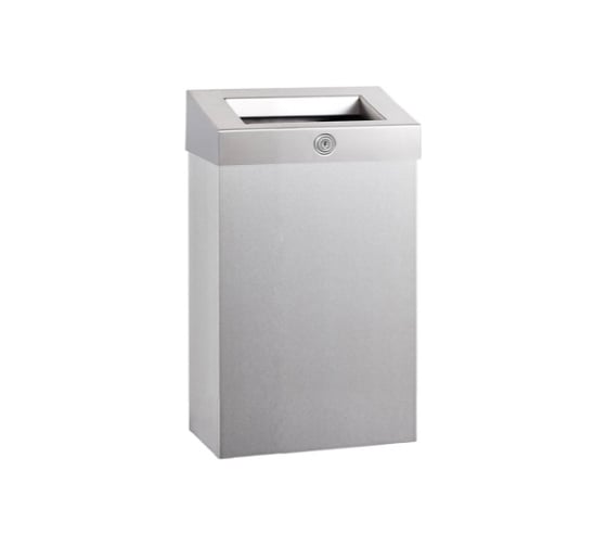 Изображение товара Металлическая корзина для мусора Merida STELLA R (матовая) 12 л KSM107.R