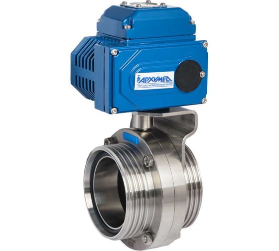 Изображение товара Затвор дисковый Архимед резьба/резьба с электроприводом, AN4303-080.24/DC