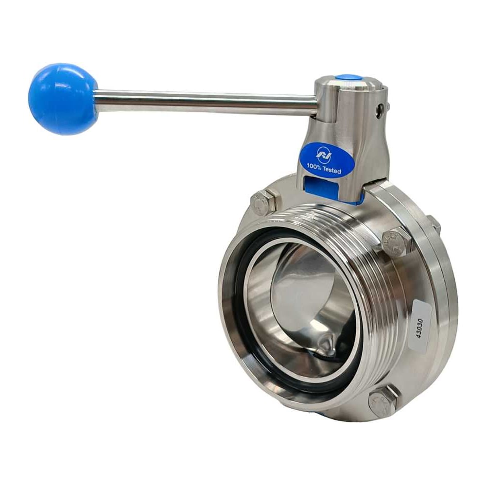 Изображение товара Затвор дисковый Архимед NIOB 4303-DN50-AISI-304 для управления потоками