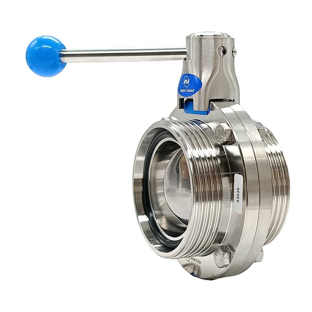 Изображение товара Затвор дисковый Архимед NIOB DN100 AISI 304 профессиональный