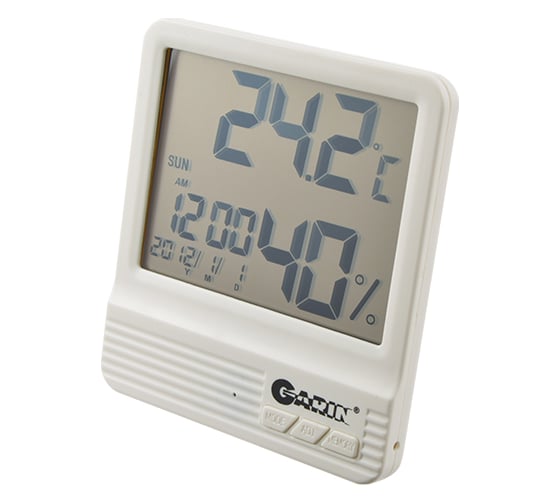 Изображение товара Метеостанция Garin WS-3, термометр-гигрометр-часы-календарь BL1 16939