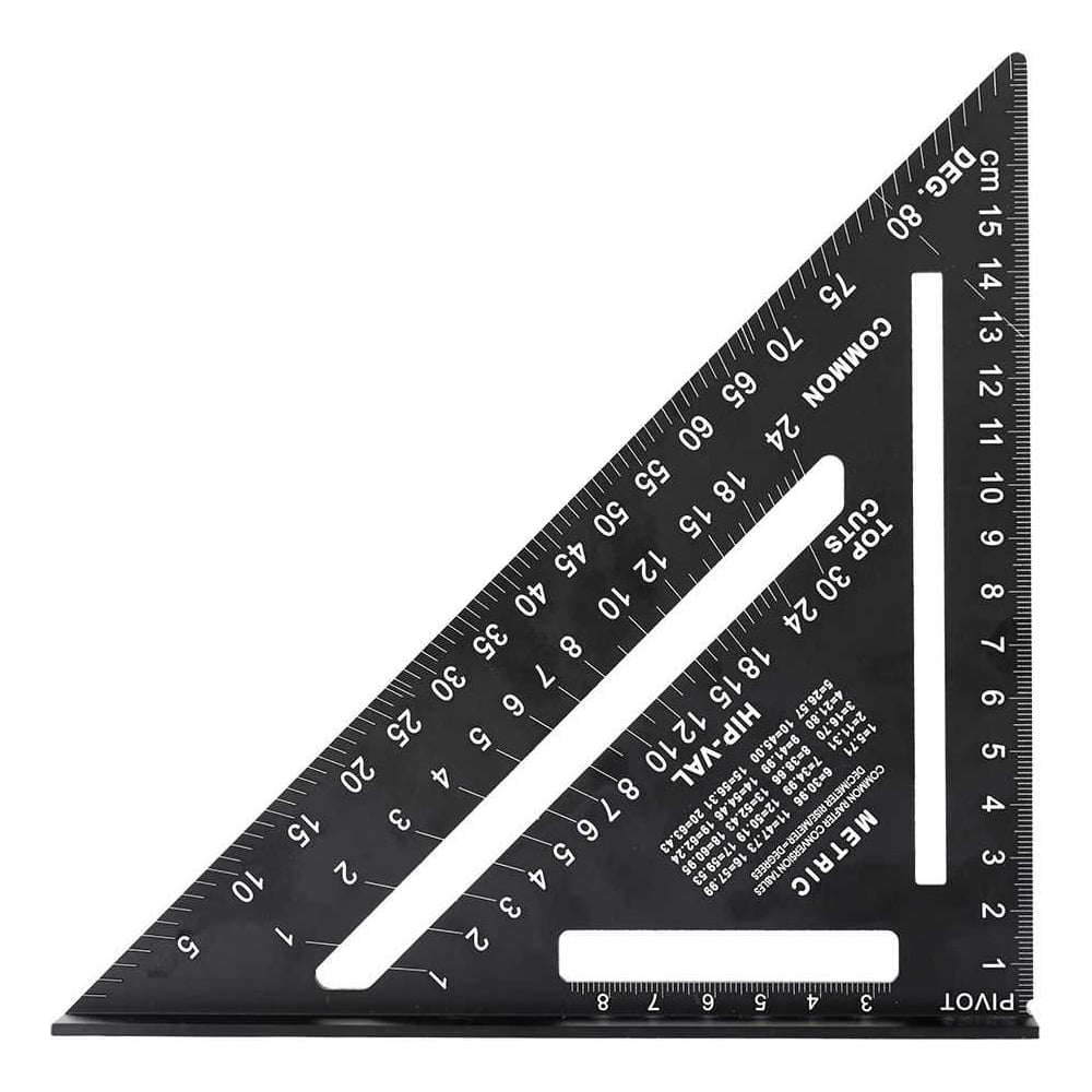 Изображение товара Угольник NEO TOOLS 15 см кровельный профессиональный алюминиевый точный