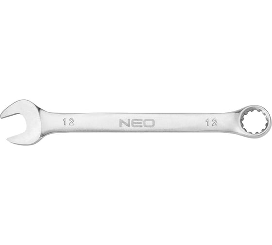 Изображение товара Ключ комбинированный NEO TOOLS 12x160 мм, CrV, DIN3113 09-656