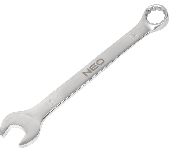 Изображение товара Ключ комбинированный NEO TOOLS 12x160 мм, CrV, DIN3113 09-656