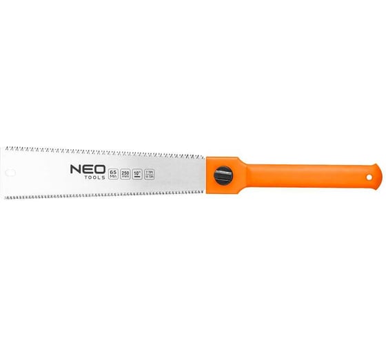 Изображение товара Японская пила для точной резки NEO TOOLS двусторонняя, 7 и 11 TPI 44-612