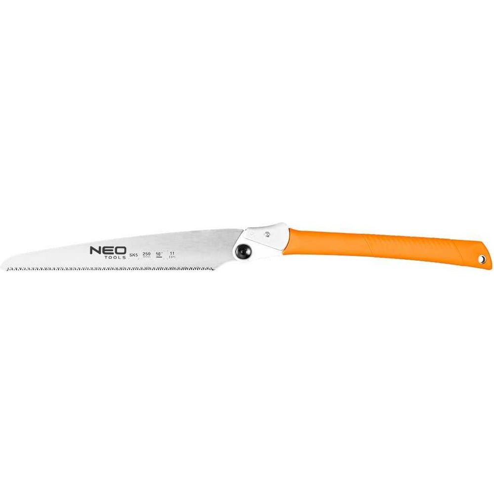 Изображение товара Японская складная пила NEO TOOLS 11 TPI для точной резки по дереву