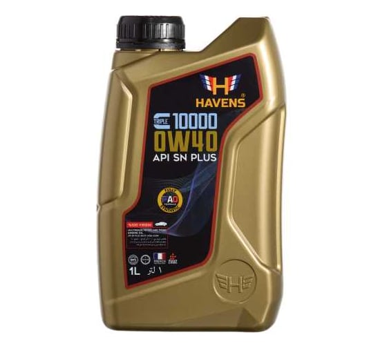 Изображение товара Масло HAVENS Triple C SAE 0W40 API SN PLUS, SN/CF, ACEA A3/B4 1L HTC0W40SNP1