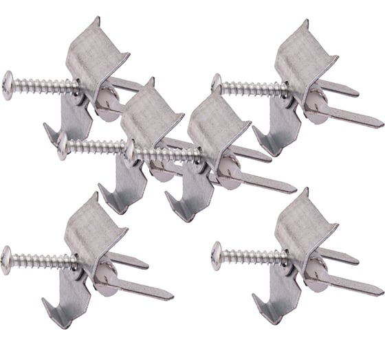 Изображение товара Крепление для врезных моек из нержавеющей стали AKS 6 шт. 33562