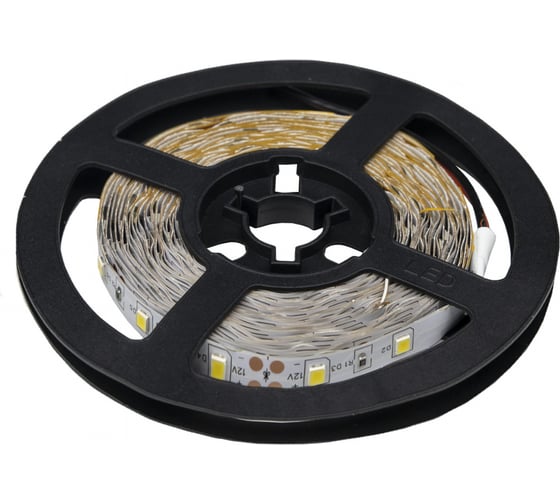 Изображение товара Лента светодиодная AKS - 4,8W/m, 8мм, 2835, 60 д/м, IP20, нейтральный белый (4000K) - 5м 75068