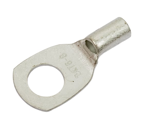 Изображение товара Кабельный наконечник KLR KL-T-00608 с контрольным отверстием 6мм2/М8 3000608