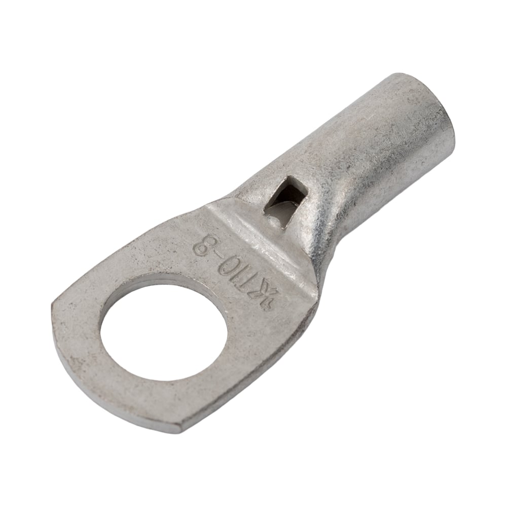 Изображение товара Кабельный наконечник кольцевой прямой 10 мм² М8 луженая медь, 100 шт