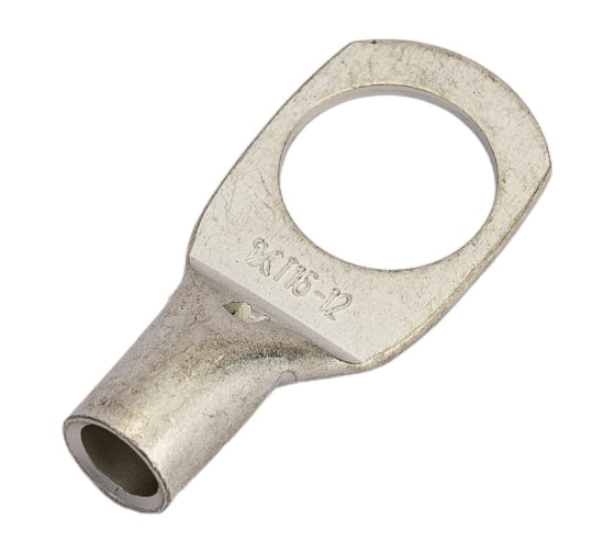 Изображение товара Кабельный наконечник KLR KL-T-01612 с контрольным отверстием 16мм2/М12 3001612