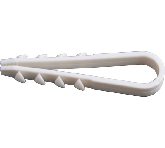 Изображение товара Дюбель -хомут для крепления круг. кабеля Доброга 5x10 100 шт ТД-00004213