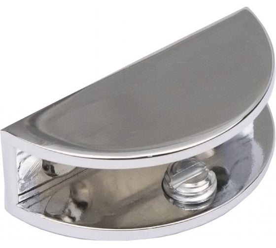 Изображение товара Металлический полкодержатель для стеклянной полки AKS WP2710 хром 38334