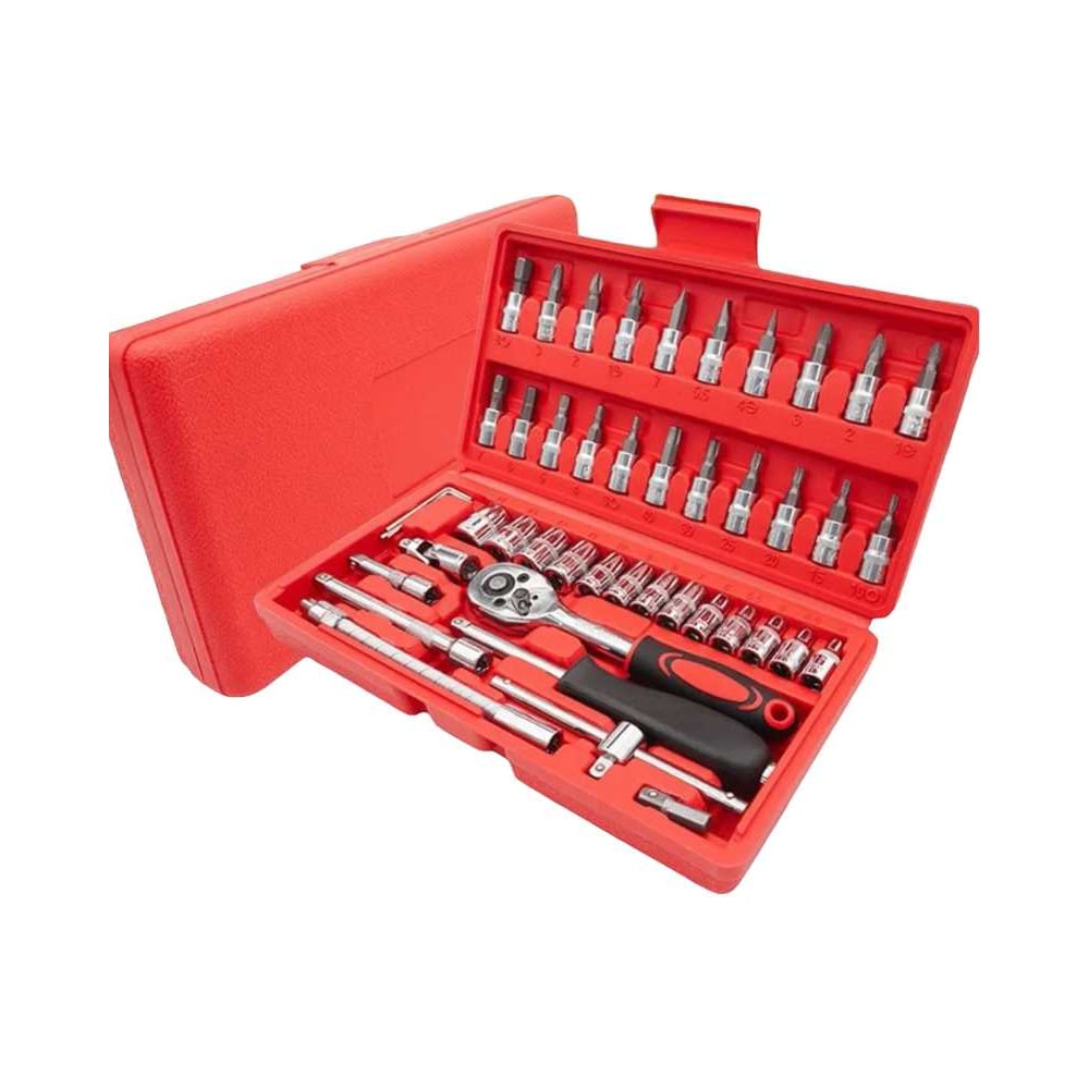 Изображение товара Набор инструментов Homium Kit 46 предметов профессиональный для автомобиля и дома