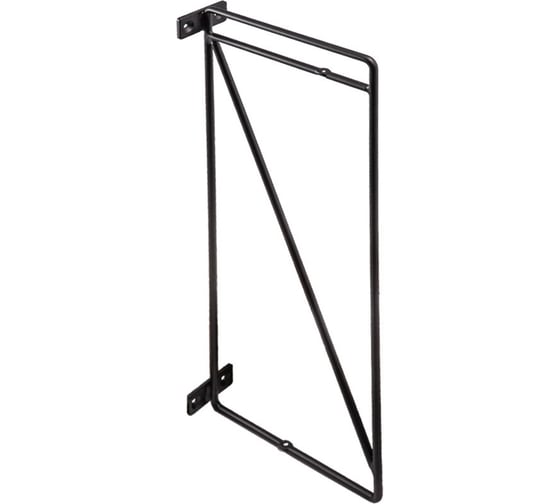 Изображение товара Металлический полкодержатель AKS KOMBO 166х400 мм, черный 71063
