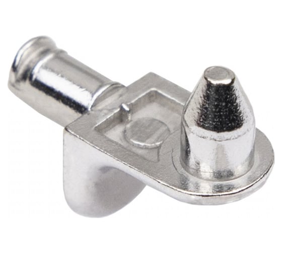 Изображение товара Металлический полкодержатель для корпусных полок AKS SEKURA 6 никель 60714