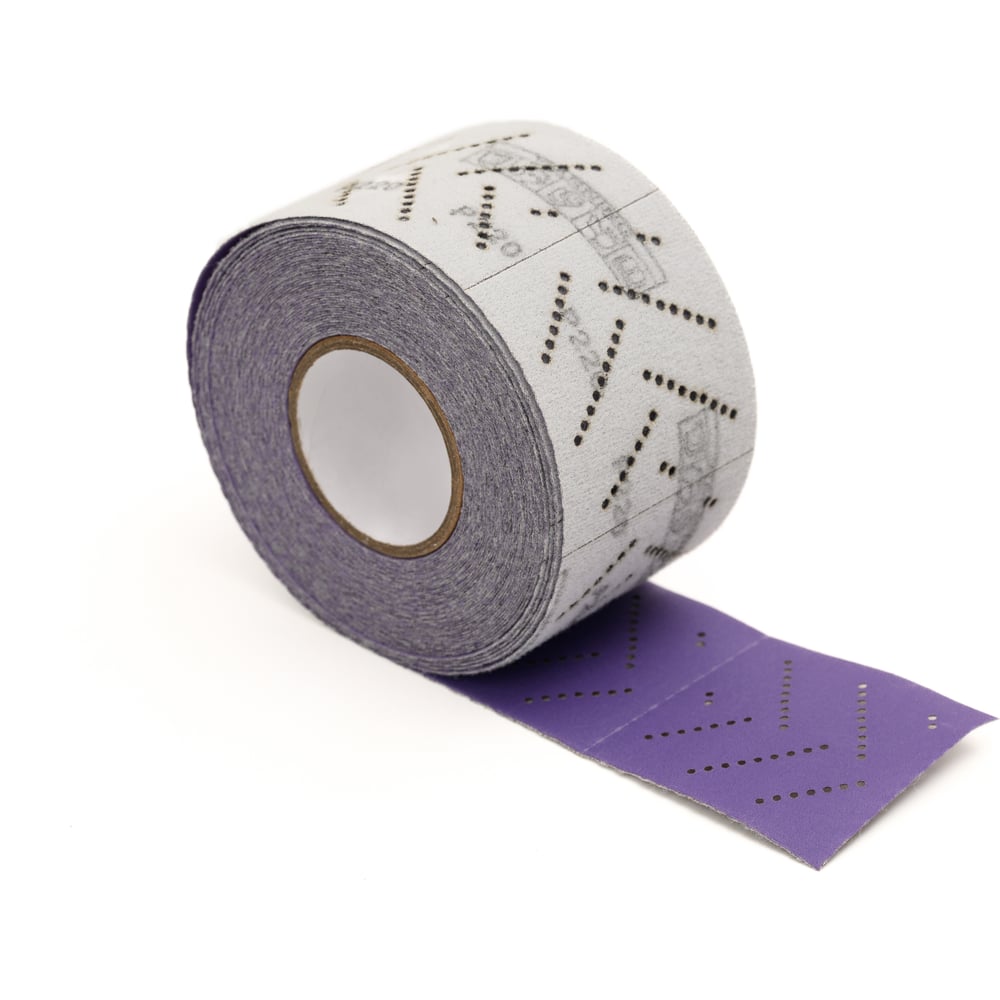 Изображение товара Абразивая полоса CERAMIC 80 зернистость, 70 мм на липучке, 12 м, TILFLEX TL27-080