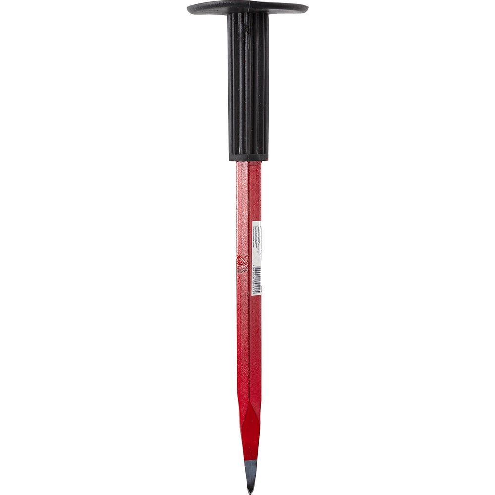 Изображение товара Скарпель с резиновым протектором Политех 16x300 мм - универсальный инструмент для строительства