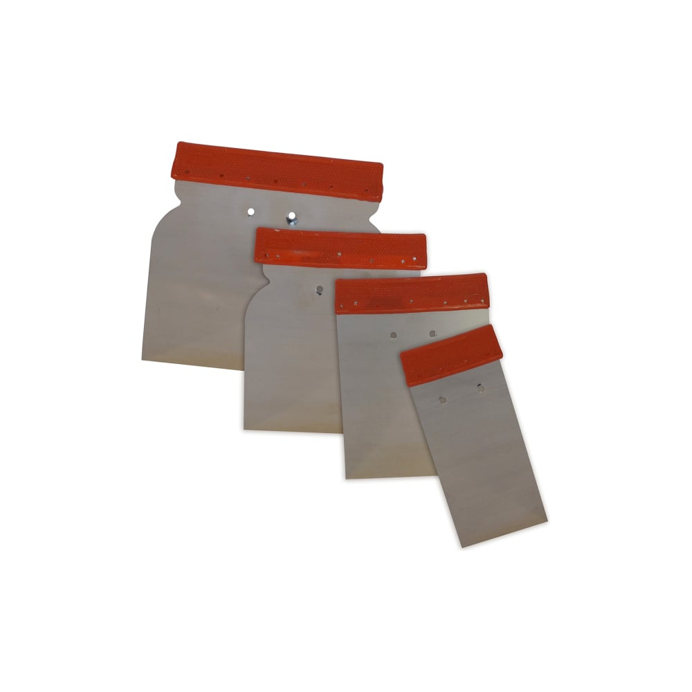 Изображение товара Набор шпателей нержавеющих Политех Япончик 4шт для отделочных работ